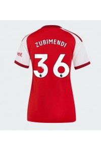 Arsenal Martin Zubimendi #36 Fotballdrakt Hjemme Klær Dame 2026-27 Korte ermer